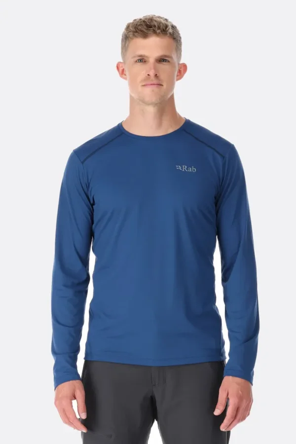 ⁦חולצה מנדפת, גברים שרוול ארוך Rab Force LS Tee⁩ – תמונה ⁦2⁩