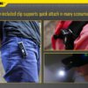 ⁦פנס זווית נטען 45 לומן Nitecore UV Thumb⁩ – תמונה ⁦4⁩