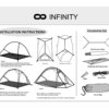 ⁦אוהל טרקים זוגי INFINITY MASAI II TREKKING TENT⁩ – תמונה ⁦17⁩