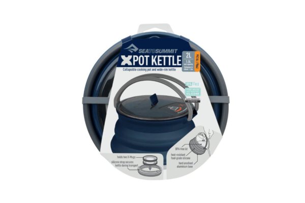 Sea To Summit  X-POT KETTLE קומקום/סיר מתקפל 2.0