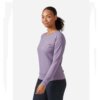 ⁦חולצה מנדפת שרוול ארוך לנשים Rab Women's Force Ls Tee⁩ – תמונה ⁦2⁩