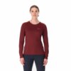 ⁦חולצה מנדפת שרוול ארוך לנשים Rab Women's Force Ls Tee⁩ – תמונה ⁦3⁩