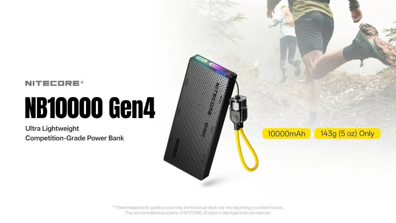 מטען נייד סוללת גיבוי Nitecore NB10000 GEN4 10,000mAh – תמונה 2